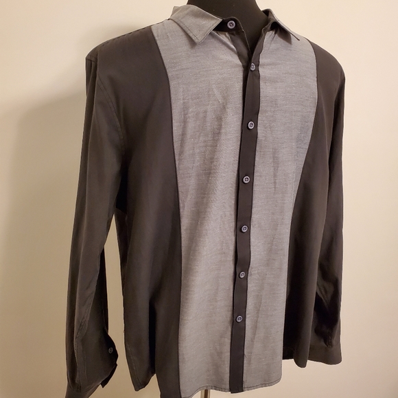 Men's Button Up Dress Shirt - Picture 2 of 3